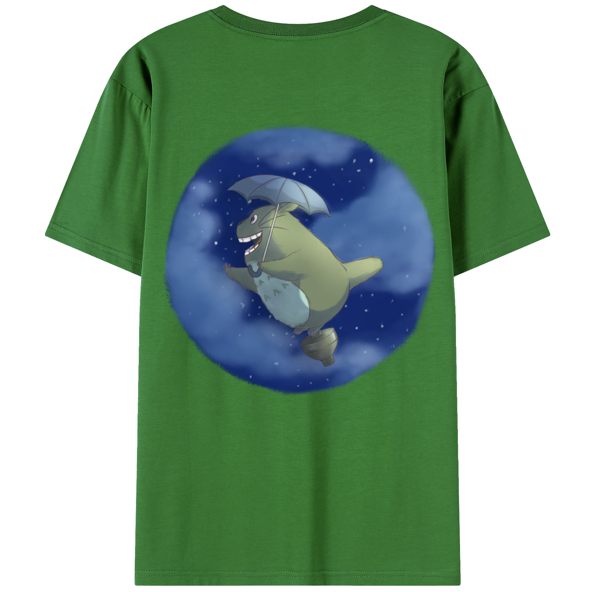 （画像用） となりのトトロ 草壁メイ 草壁サツキ My Neighbor Totoro Satsuki Kusakabe Mei Kusakabe レディース半袖Tシャツ(バックプリント)